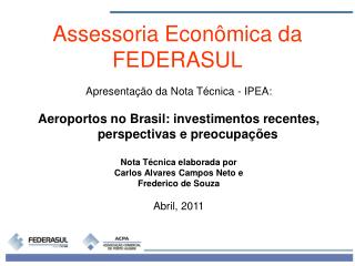 Apresentação da Nota Técnica - IPEA: