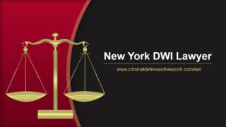 New York DWI Lawyer