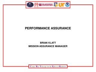 PERFORMANCE ASSURANCE