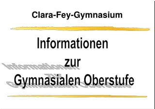 Clara-Fey-Gymnasium