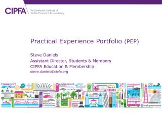 Practical Experience Portfolio (PEP)