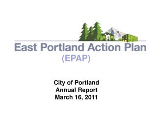City of Portland Annual Report March 16, 2011