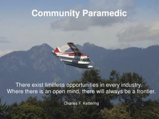 Community Paramedic