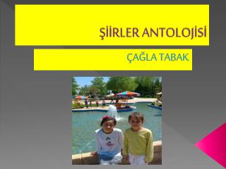 ŞİİRLER ANTOLOJİSİ