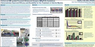 Enhanced MR guided Focused Ultrasound Surgery (MRgFUS) Guidelines