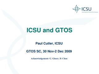ICSU and GTOS