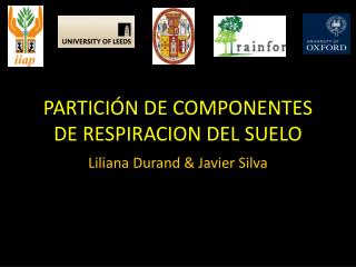 PARTICIÓN DE COMPONENTES DE RESPIRACION DEL SUELO