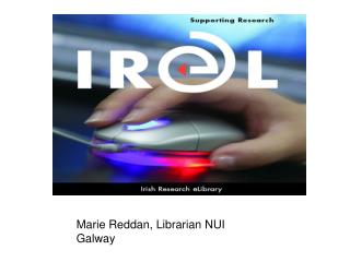 Marie Reddan, Librarian NUI Galway