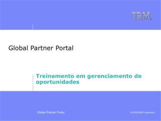 Global Partner Portal