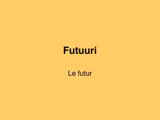 Futuuri