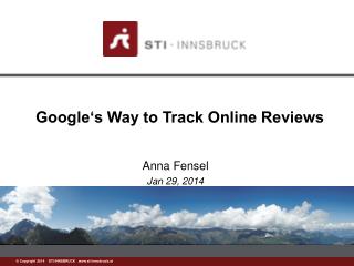 Google‘s Way to Track Online Reviews
