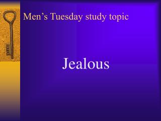 Men’s Tuesday study topic