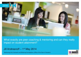 What exactly are peer coaching &amp; mentoring and can they really impact on student attainment?