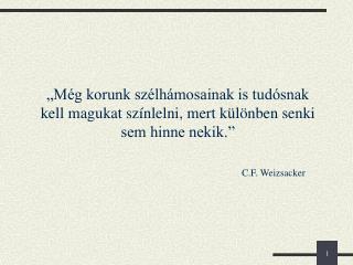 C.F. Weizsacker