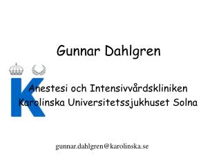 Gunnar Dahlgren