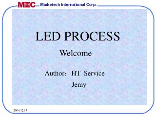 LED PROCESS