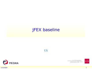 jFEX baseline