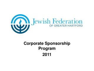 Corporate Sponsorship Program 2011