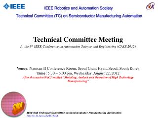 Technical Committee Meeting