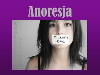 Anoresja