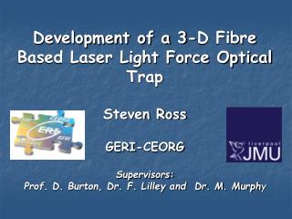 Development of a 3-D Fibre Based Laser Light Force Optical Trap