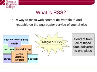 What is RSS?