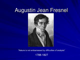 Augustin Jean Fresnel