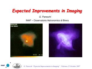 Expected Improvements in Imaging