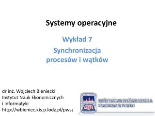 Systemy operacyjne