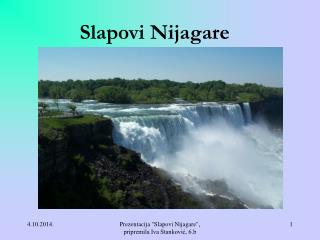 Slapovi Nijagare