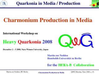 Charmonium Production in Media