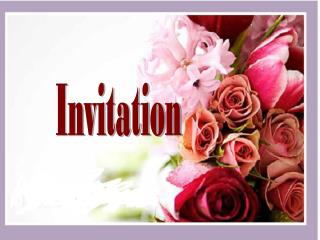 Invitation