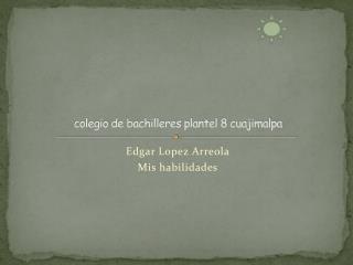 colegio de bachilleres plantel 8 cuajimalpa
