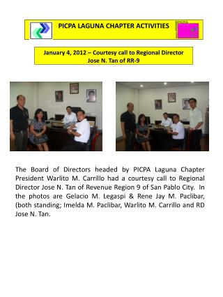 PICPA LAGUNA CHAPTER ACTIVITIES