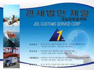 JEIL CUSTOMS SERVICE CORP