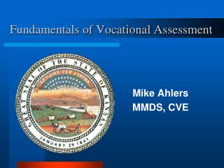 Fundamentals of Vocational Assessment