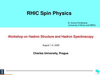 RHIC Spin Physics