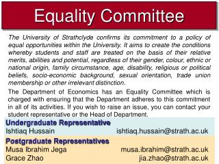 Equality Committee