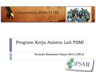 Program Kerja Asisten Lab PSMI