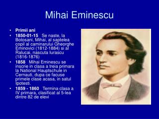 Mihai Eminescu