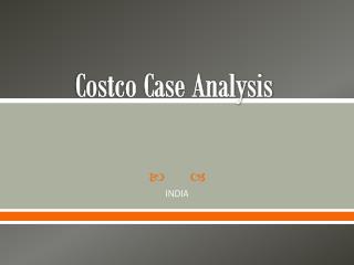 Costco Case Analysis
