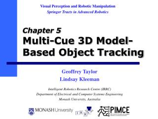 Chapter 5 Multi-Cue 3D Model-Based Object Tracking