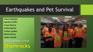 Earthquakes and Pet Survival