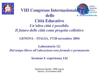 VIII Congresso Internazionale delle