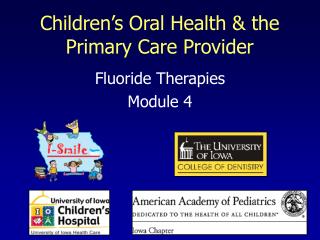 Children’s Oral Health &amp; the Primary Care Provider