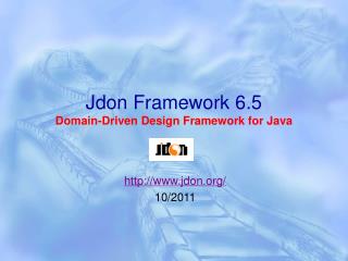 Jdon Framework 6.5 Domain-Driven Design Framework for Java