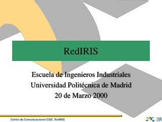 RedIRIS