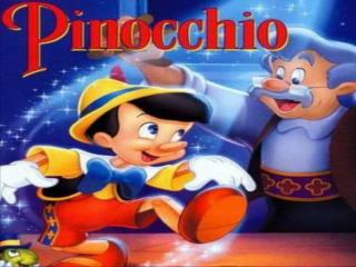 Pinocho y grillo decidieron ir a buscarle, pero se cruzaron con un grupo de niños: