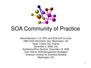 SOA Community of Practice