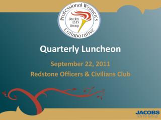 Quarterly Luncheon